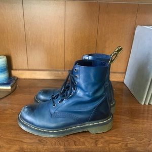 Navy blue Dr. Martens